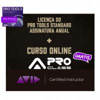 Pro Tools Studio Subscription 1 year + PT101 and 110 Online Course